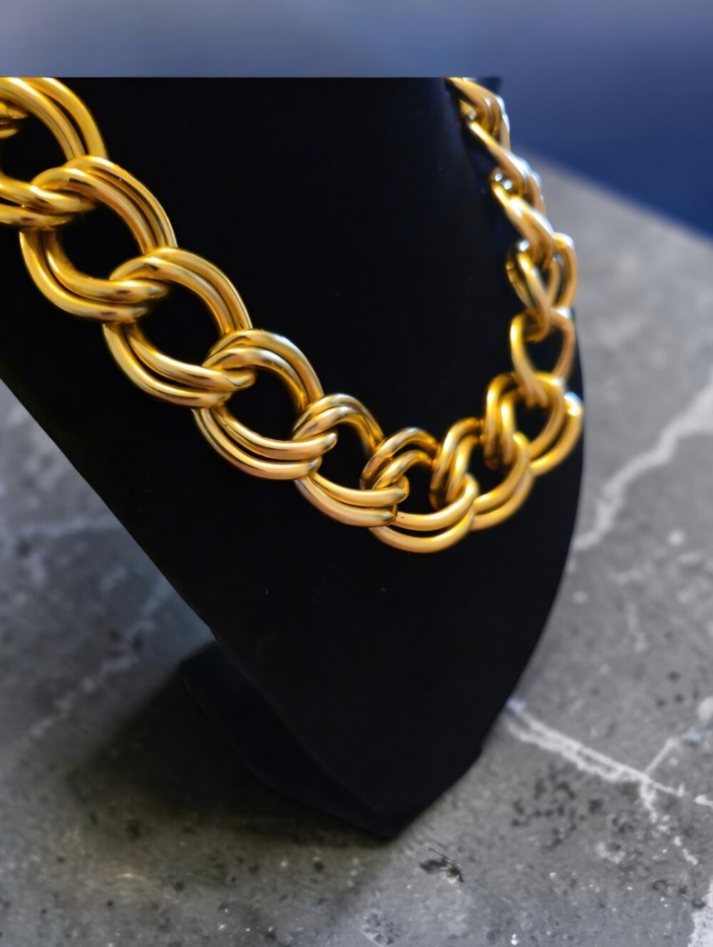 NWOT Women's Double Chain Neckace - Picture 4 of 6